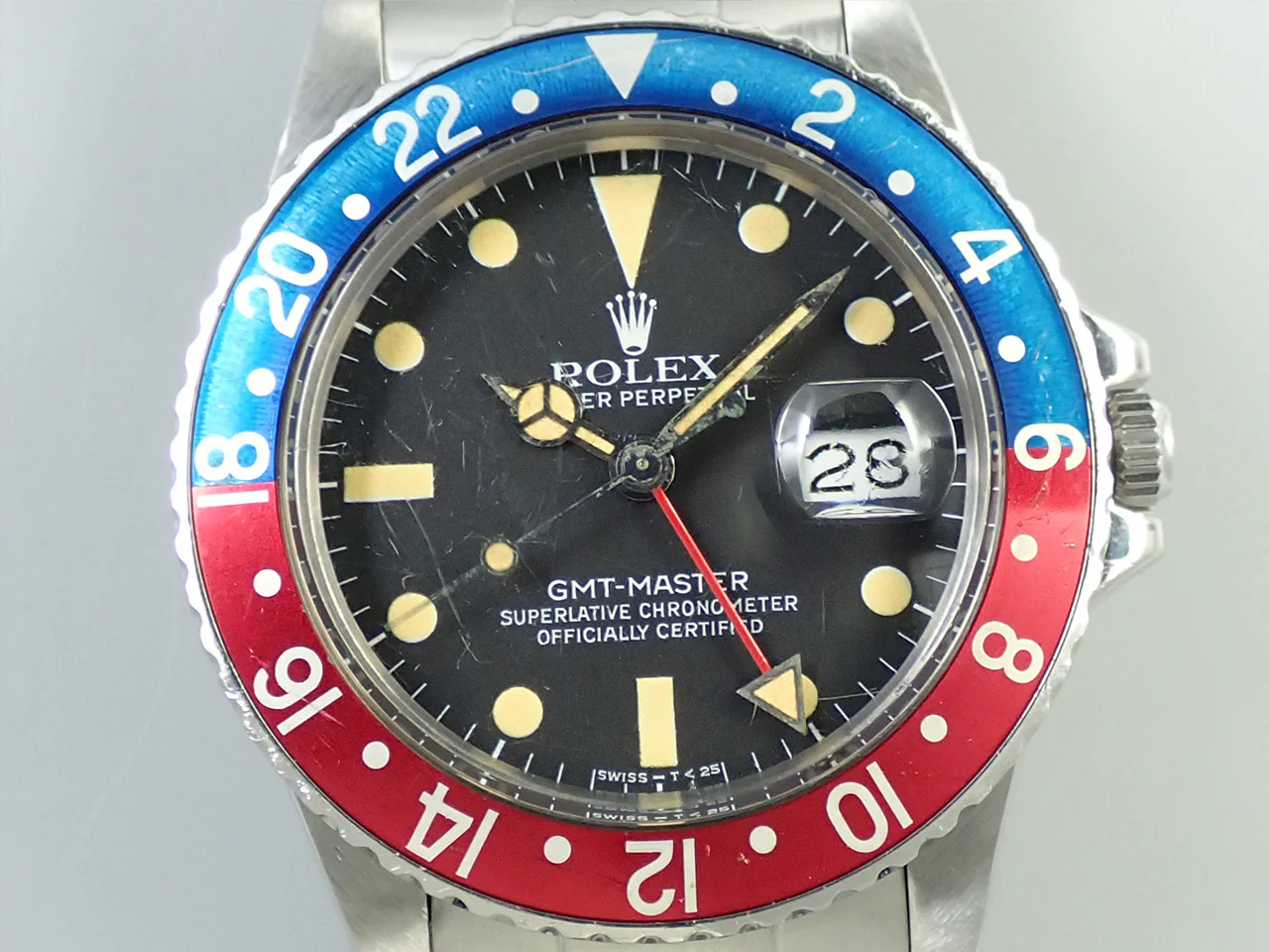 ロレックス GMTマスター Ref.16750 ステンレススチール ブラック文字盤 中古 05138SK0 - Image 3
