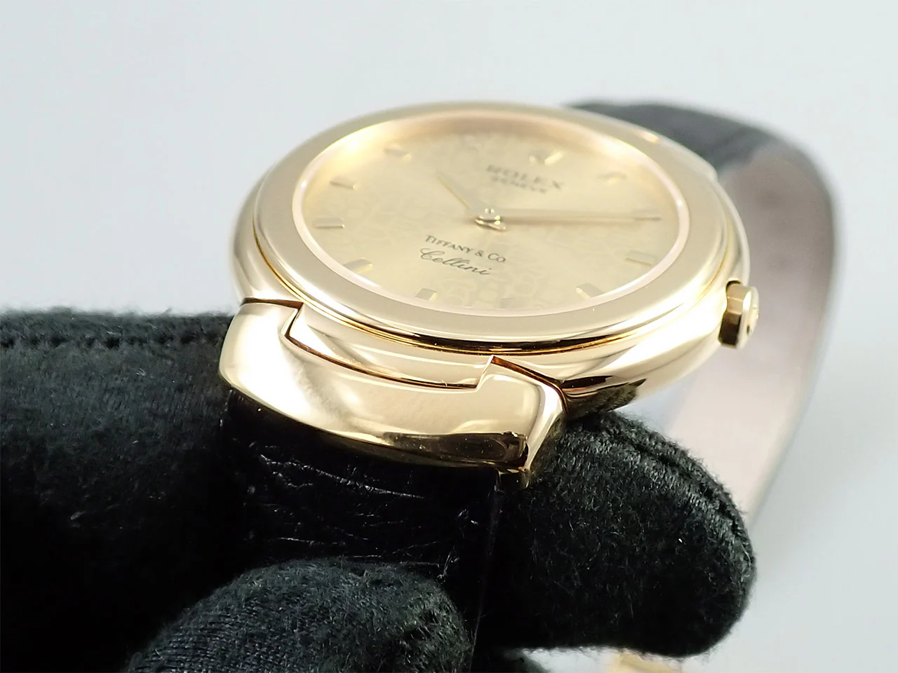 ロレックス チェリーニ Ref.6622 イエローゴールド シャンパンゴールドxコンピューター文字盤 0c395uaw - Image 6