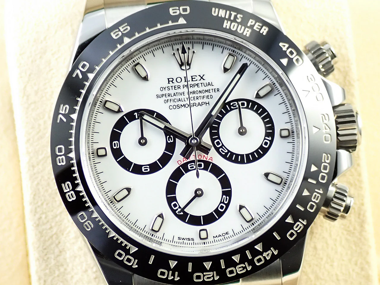 ロレックス デイトナ Ref.116500LN ステンレススチール ホワイト文字盤 - Image 3