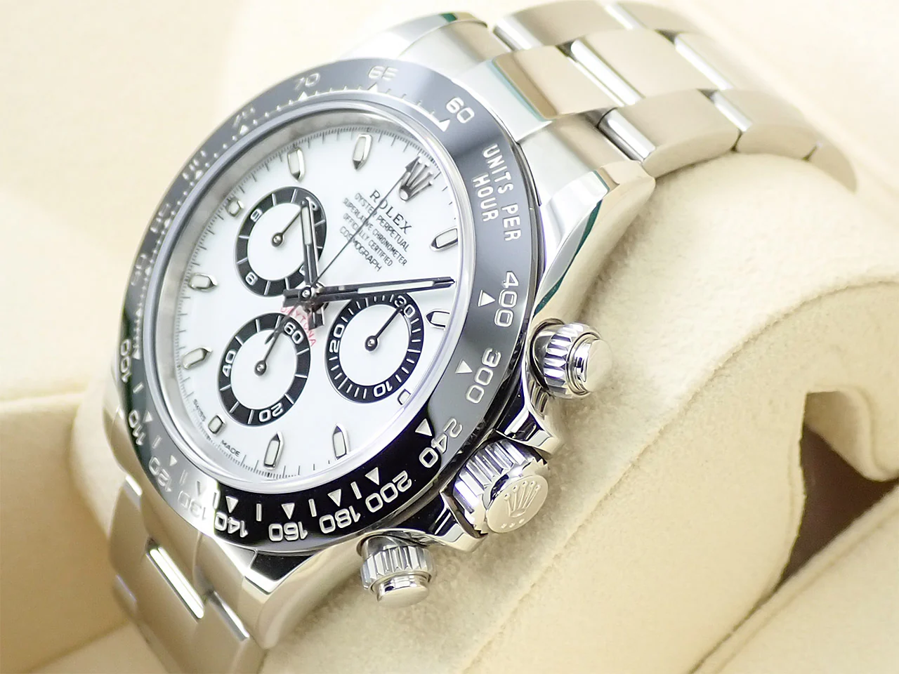 ロレックス デイトナ Ref.116500LN ステンレススチール ホワイト文字盤 - Image 4