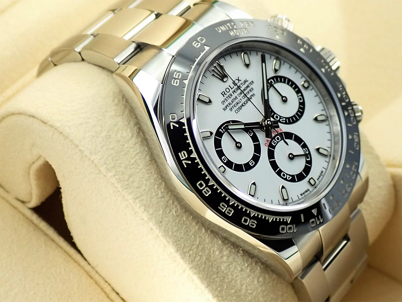 ロレックス デイトナ Ref.116500LN ステンレススチール ホワイト文字盤 - Image 5