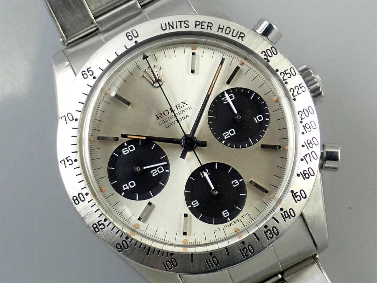 ロレックス デイトナ Ref.6239 ステンレススチール シルバー文字盤 - Image 3