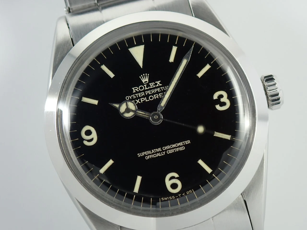 ロレックス エクスプローラーI Ref.1016 ステンレススチール ブラック文字盤 中古 25FW5WZP - Image 3
