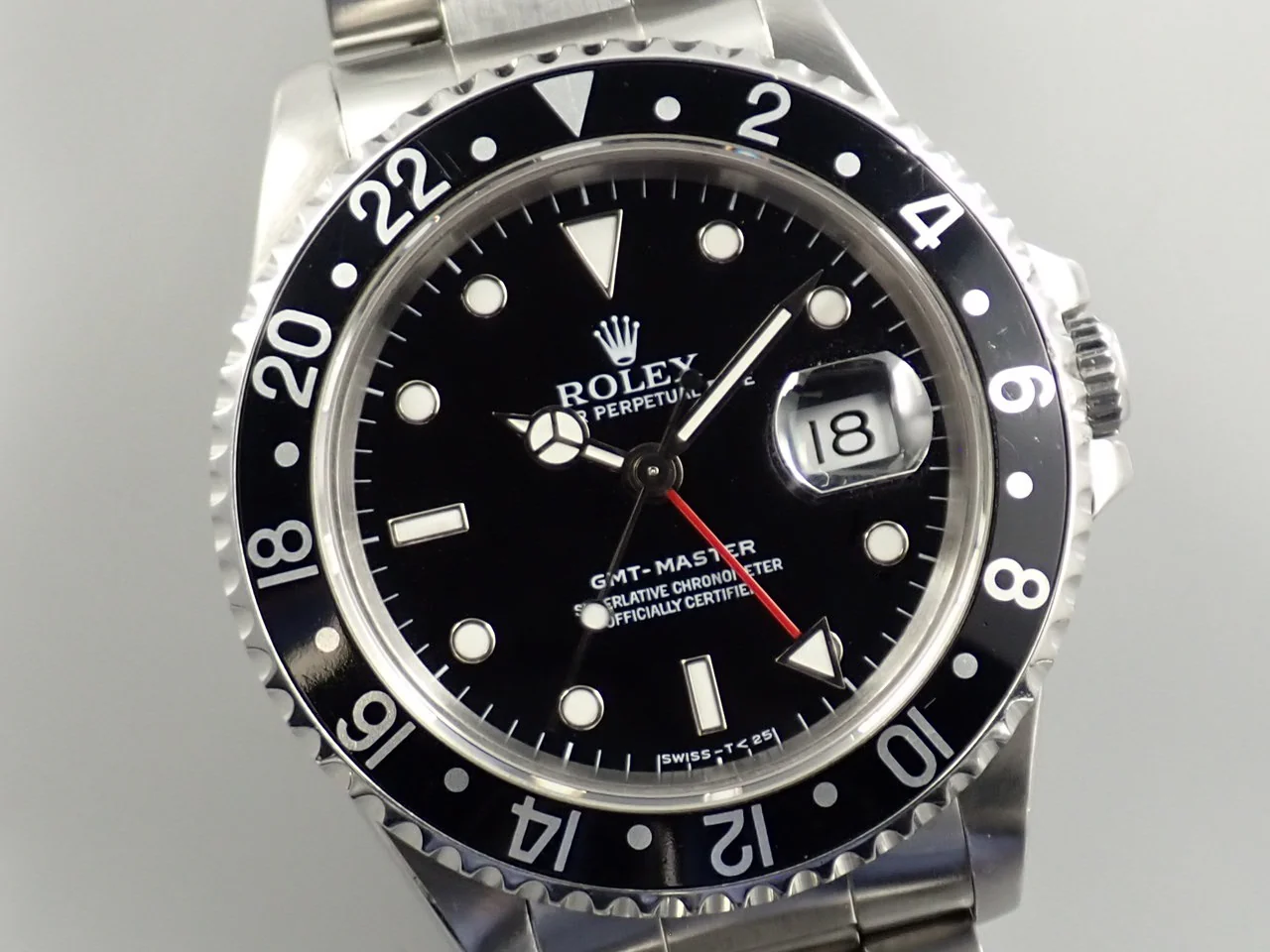 ロレックス GMTマスター Ref.16700 ステンレススチール ブラック文字盤 オイスターブレスレット 中古 2FJMKVCP - Image 3