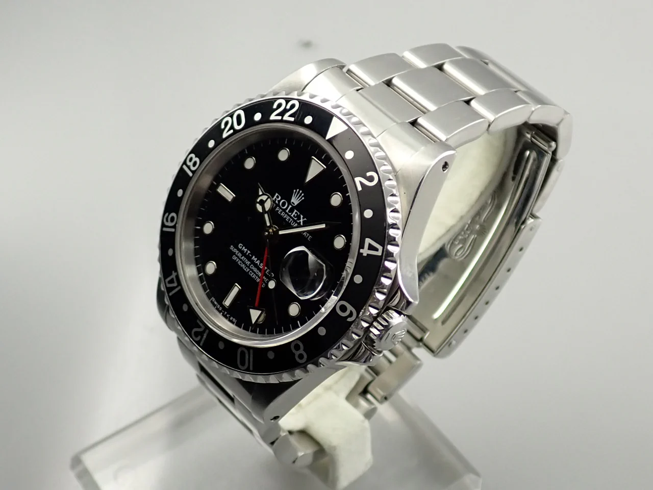 ロレックス GMTマスター Ref.16700 ステンレススチール ブラック文字盤 オイスターブレスレット 中古 2FJMKVCP - Image 4