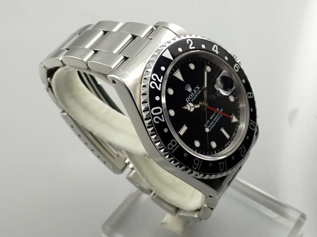 ロレックス GMTマスター Ref.16700 ステンレススチール ブラック文字盤 オイスターブレスレット 中古 2FJMKVCP - Image 5