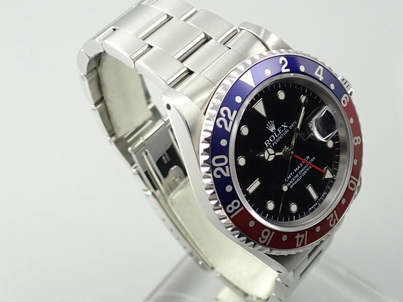 ロレックス GMTマスター Ref.16700 ステンレススチール ブラック文字盤 オイスターブレスレット - Image 5