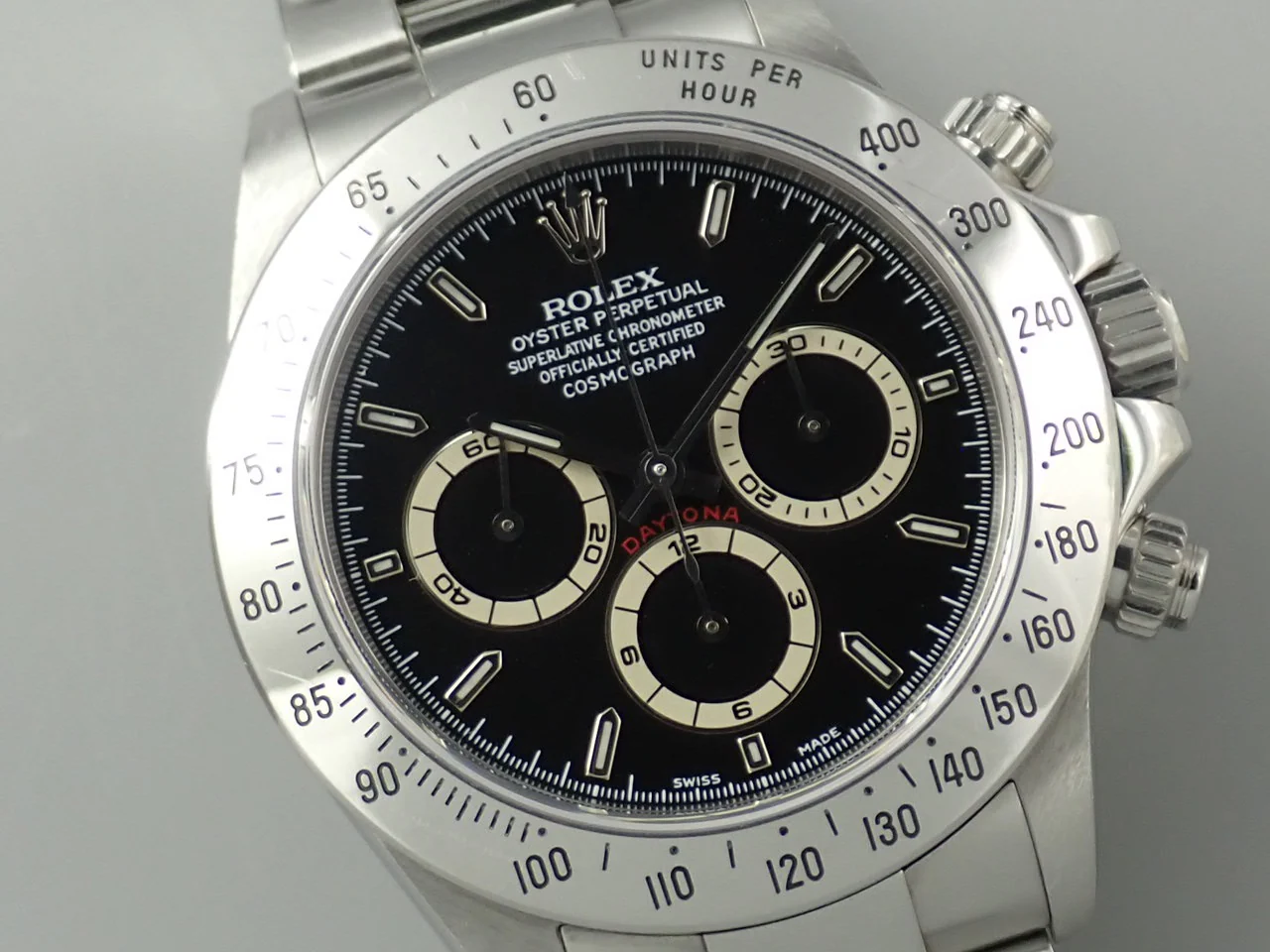 ロレックス デイトナ エルプリメロ Ref.16520 ステンレススチール ブラック文字盤 - Image 3