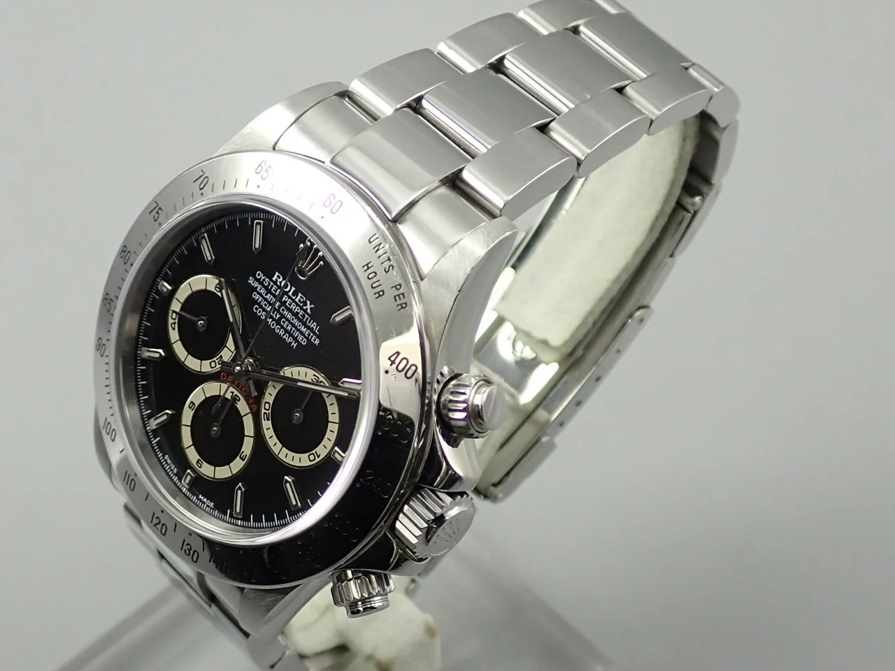 ロレックス デイトナ エルプリメロ Ref.16520 ステンレススチール ブラック文字盤 - Image 4