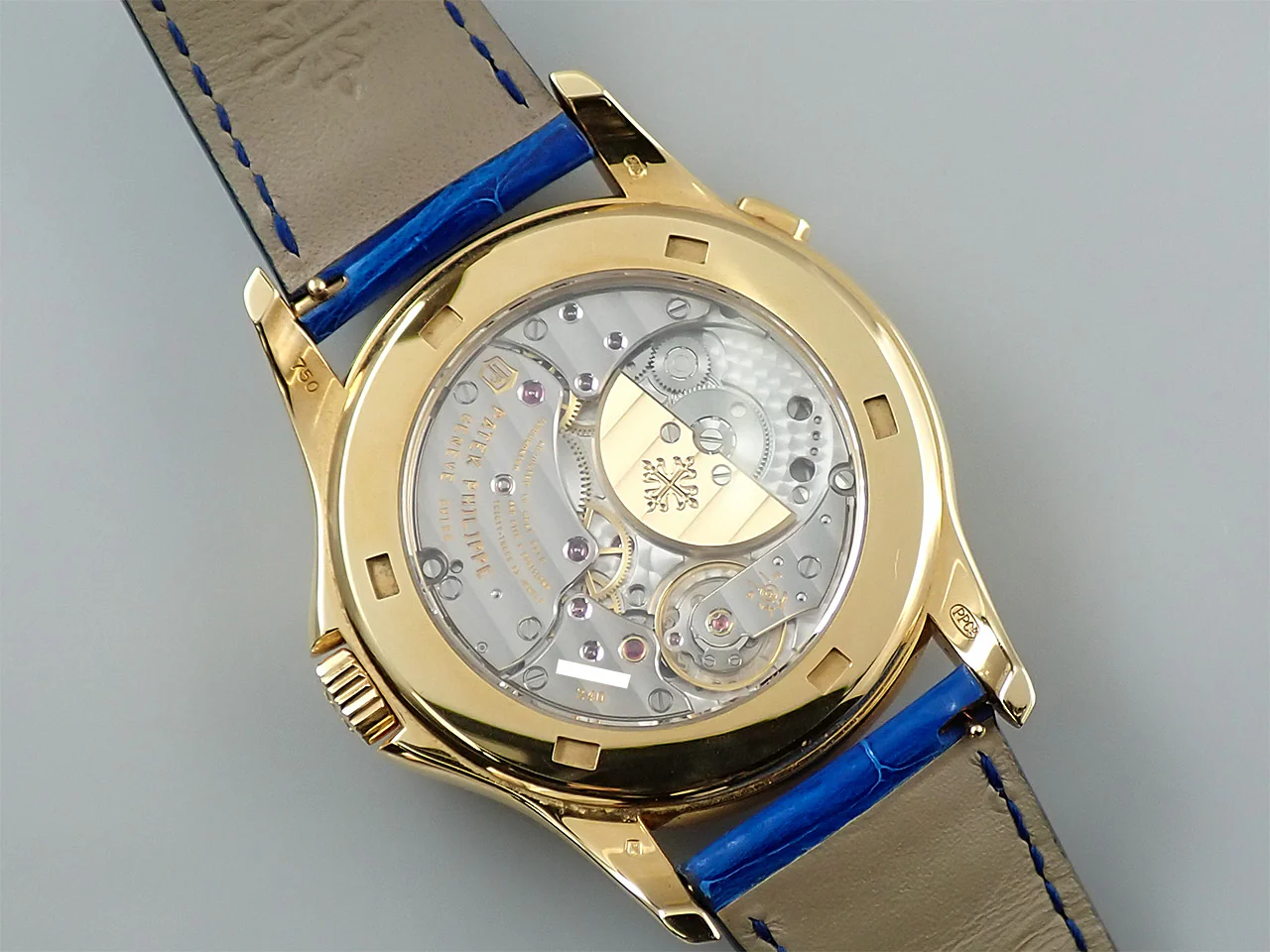 パテックフィリップ コンプリケーション ワールドタイム Ref.5130J-001 イエローゴールド シルバー文字盤 - Image 7