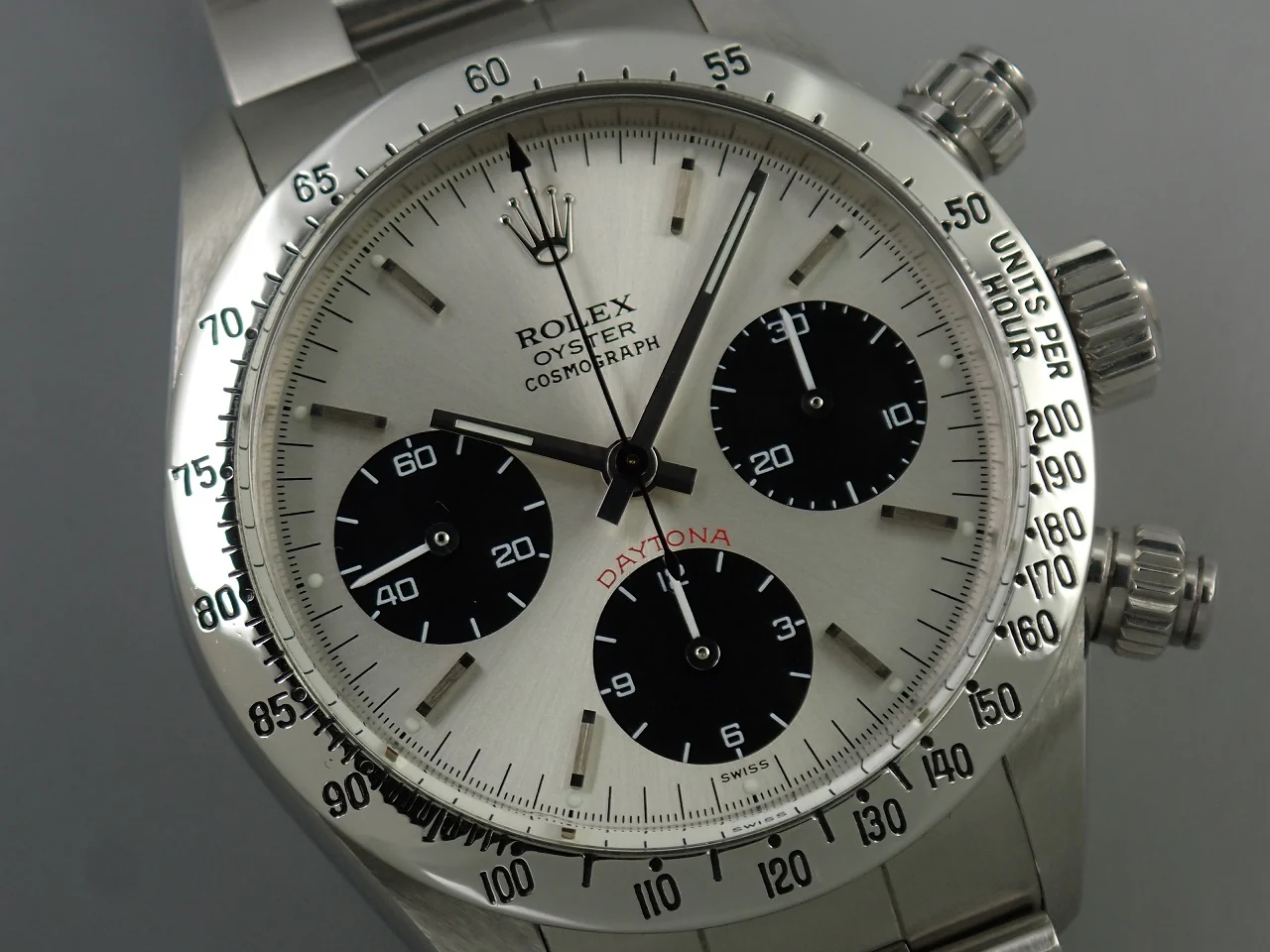 ロレックス デイトナ Ref.6265 ステンレススチール シルバー文字盤 - Image 3