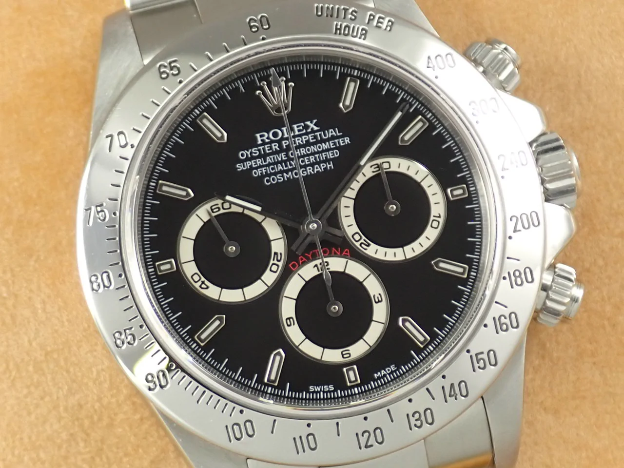 ロレックス デイトナ エルプリメロ Ref.16520 ステンレススチール ブラック文字盤 - Image 3