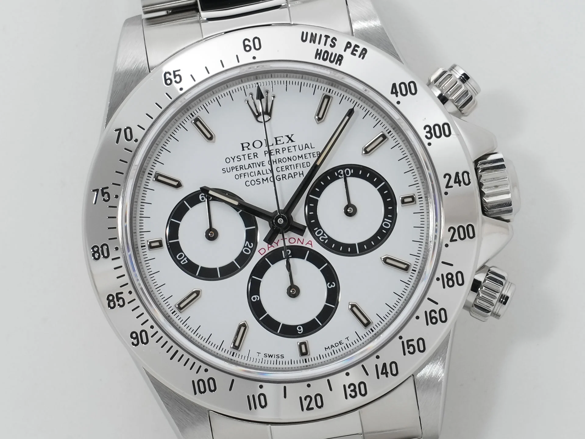 ロレックス デイトナ エルプリメロ Ref.16520 ステンレススチール ホワイト文字盤 中古 3b5kmyr5 - Image 3