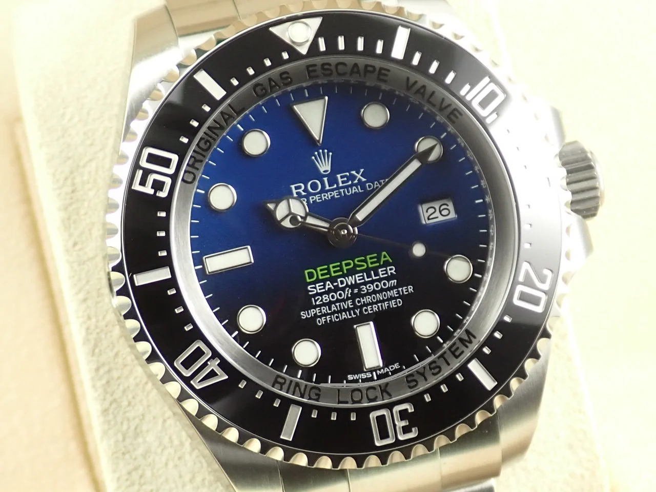 ロレックス シードゥエラー ディープシー Ref.116660 ステンレススチール Dブルー文字盤 - Image 3