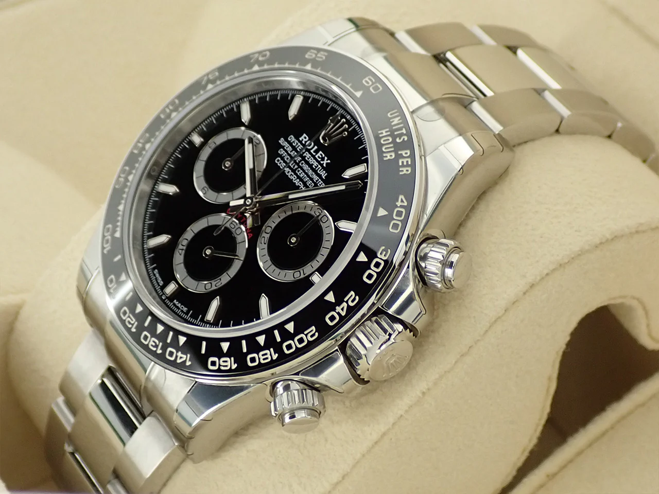 ロレックス デイトナ Ref.126500LN ステンレススチール ブラック文字盤 - Image 4
