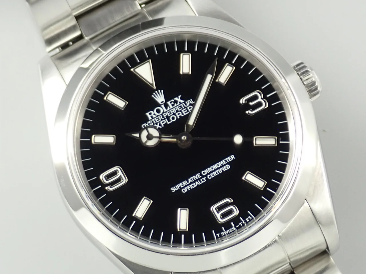 ロレックス エクスプローラーI Ref.14270 ステンレススチール ブラック文字盤 - Image 3