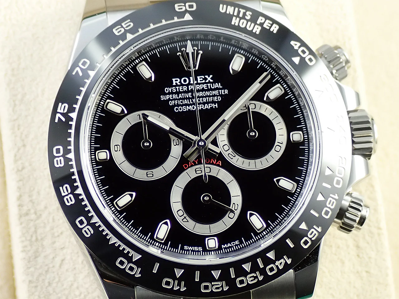 ロレックス デイトナ Ref.116500LN ステンレススチール ブラック文字盤 - Image 3