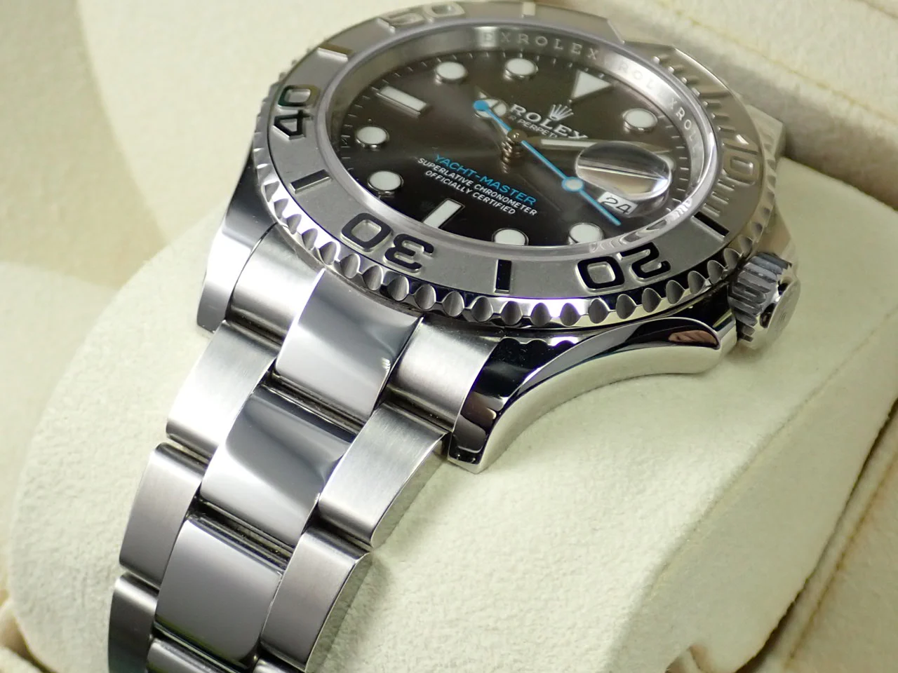 ロレックス ヨットマスター40 Ref.126622 ステンレススチール/プラチナ スレート文字盤 - Image 6