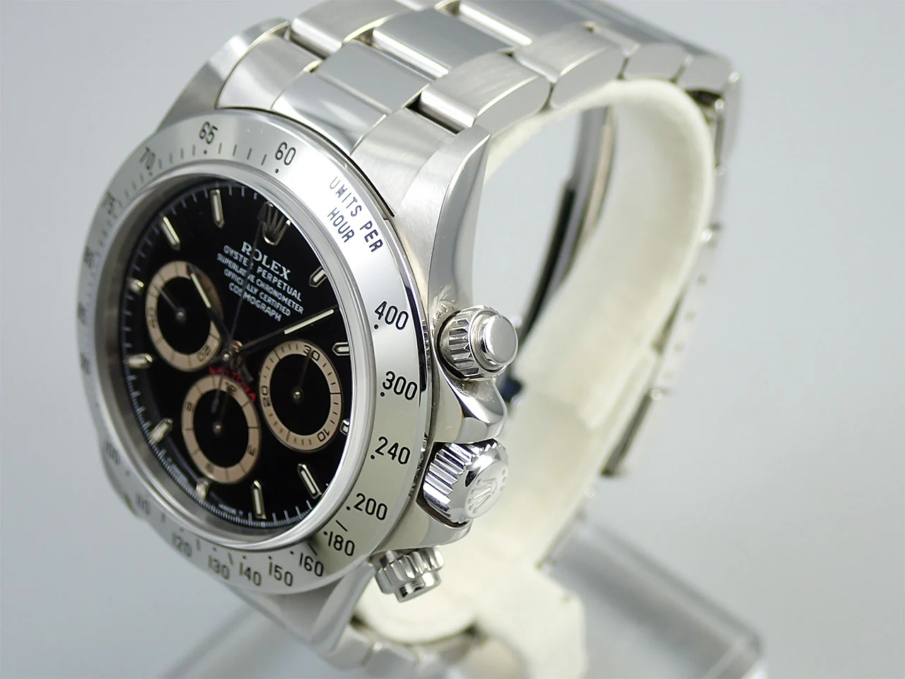 ロレックス デイトナ エルプリメロ Ref.16520 ステンレススチール ブラック文字盤 - Image 4