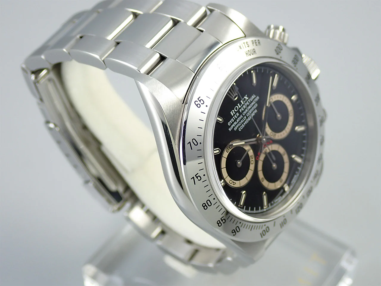 ロレックス デイトナ エルプリメロ Ref.16520 ステンレススチール ブラック文字盤 - Image 5