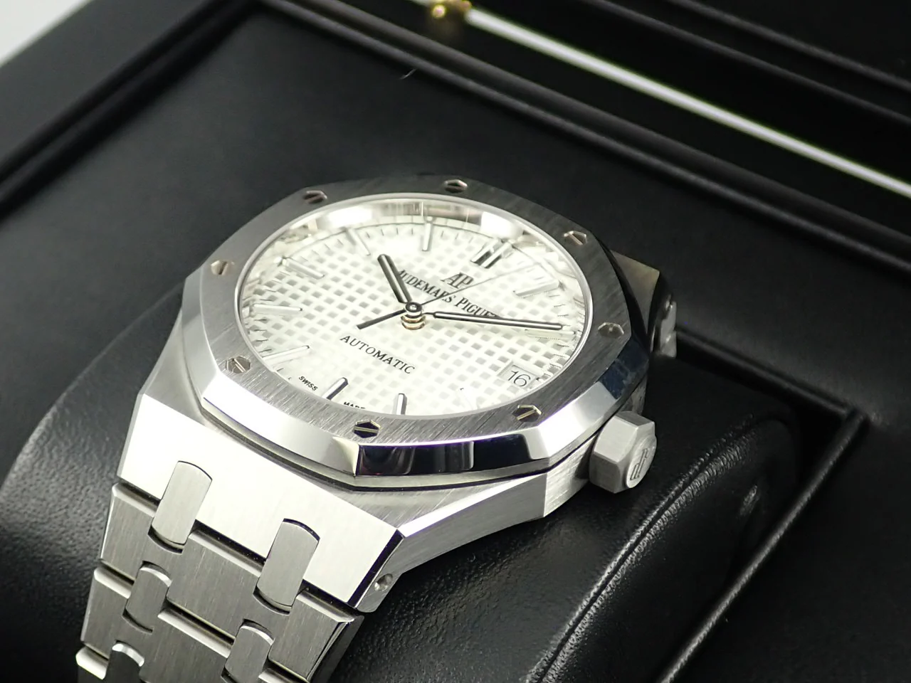 オーデマピゲ ロイヤルオーク Ref.15450ST.OO.1256ST.01 ステンレススチール シルバー文字盤 - Image 6