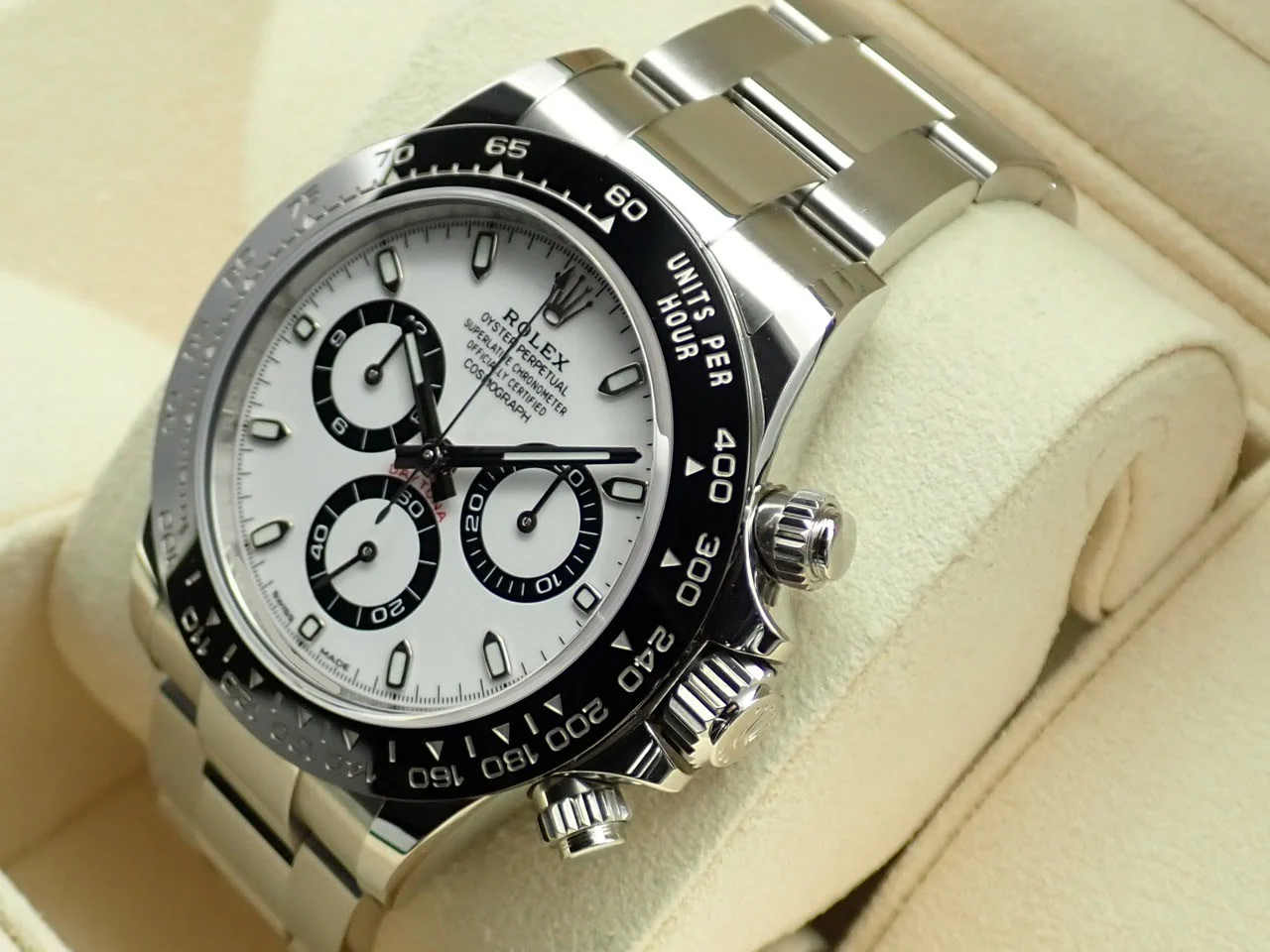 ロレックス デイトナ Ref.116500LN ステンレススチール ホワイト文字盤 - Image 4