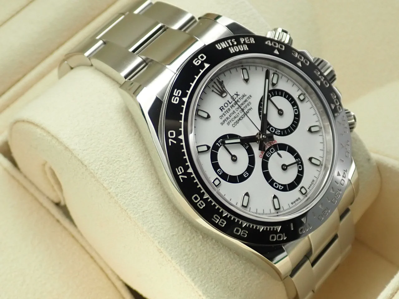 ロレックス デイトナ Ref.116500LN ステンレススチール ホワイト文字盤 - Image 5