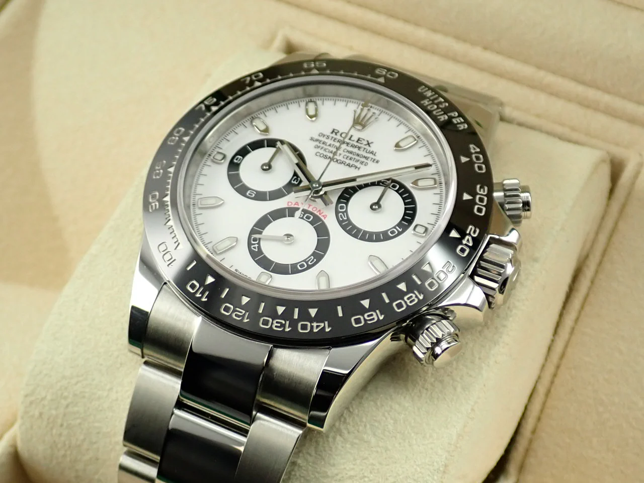 ロレックス デイトナ Ref.116500LN ステンレススチール ホワイト文字盤 - Image 6