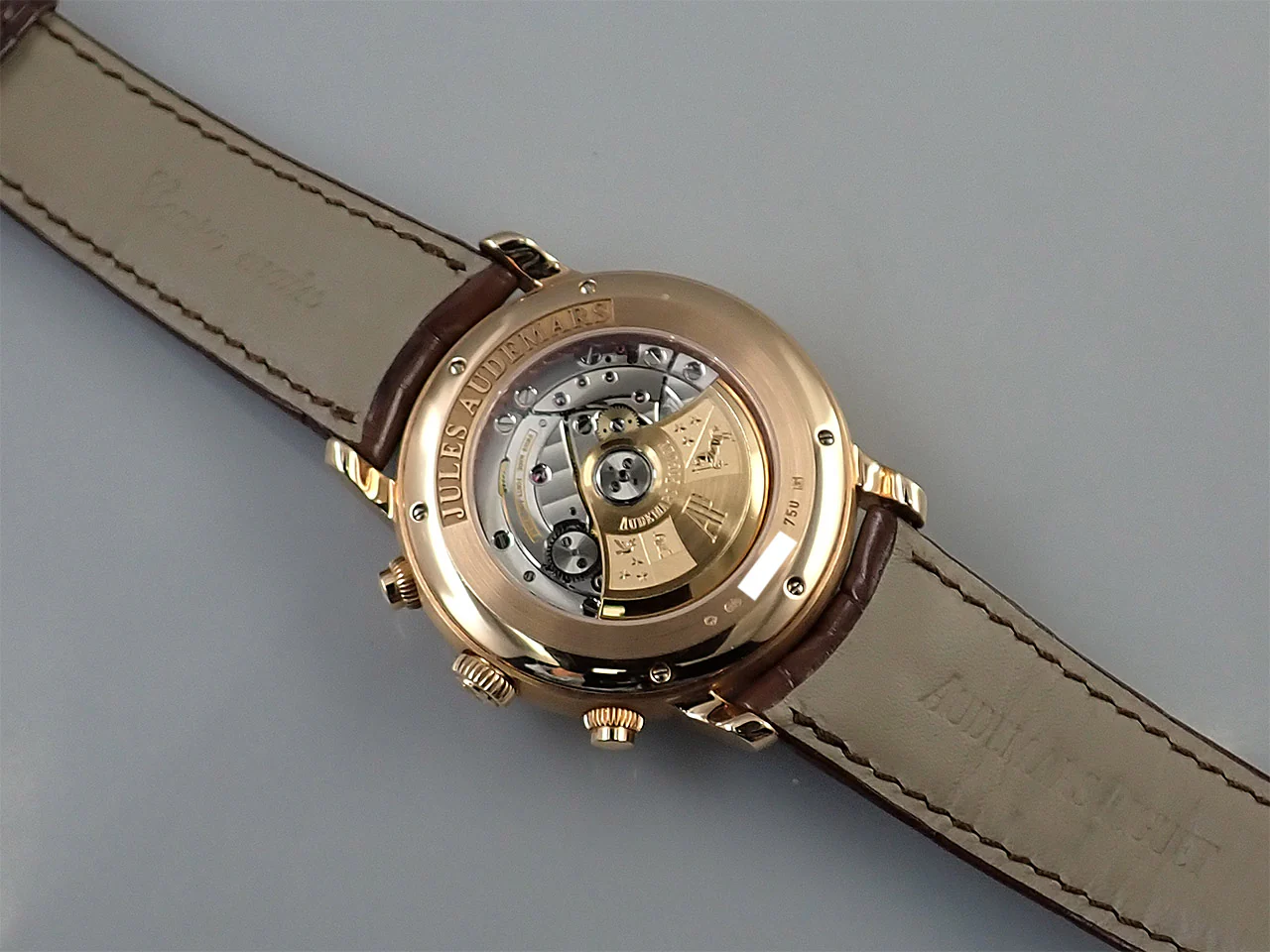 オーデマピゲ ジュール オーデマ スケルトン Ref.26100OR.OO.D088CR.01 ピンクゴールド ホワイト文字盤 - Image 7