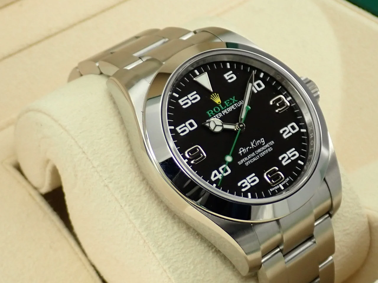 ロレックス エアキング Ref.116900 ステンレススチール ブラック文字盤 - Image 5