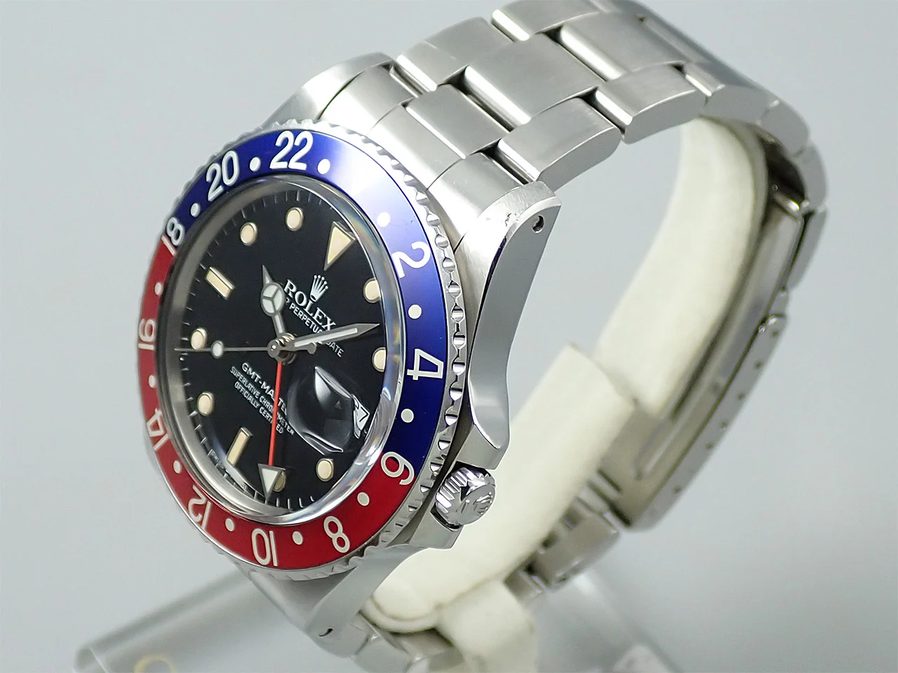 ロレックス GMTマスター Ref.16750 ステンレススチール ブラック文字盤 中古 96XL7AAW - Image 4