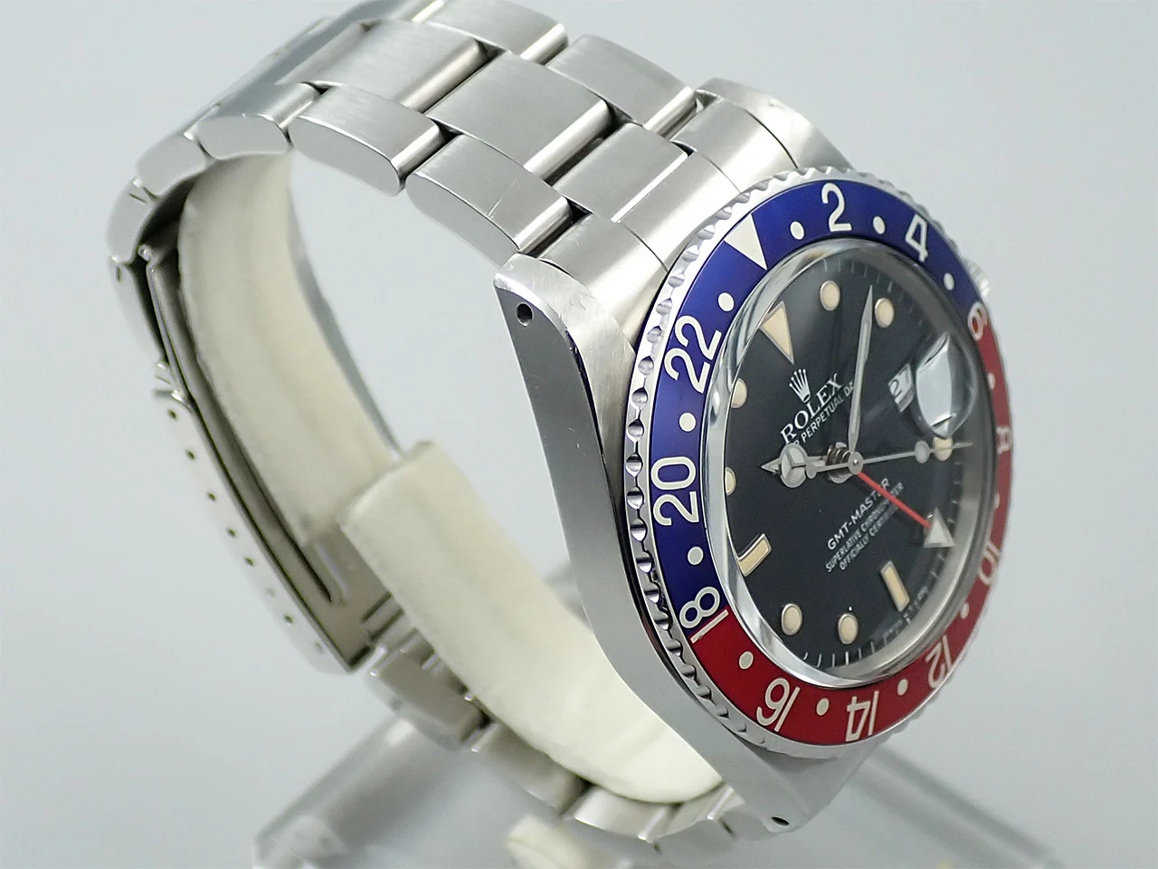 ロレックス GMTマスター Ref.16750 ステンレススチール ブラック文字盤 中古 96XL7AAW - Image 5