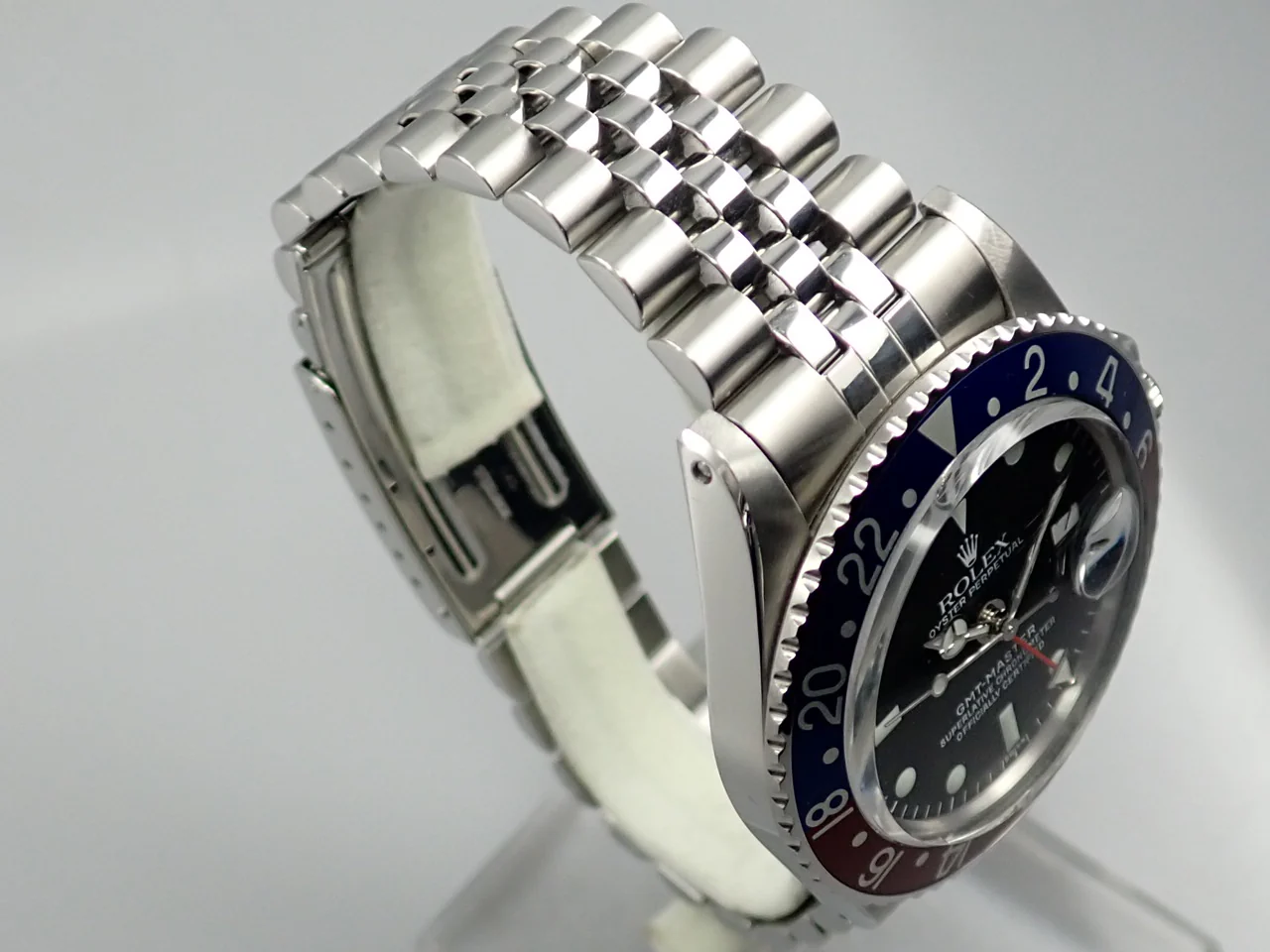 ロレックス GMTマスター Ref.1675 ステンレススチール ブラック文字盤 ジュビリーブレスレット 中古 9UTYJYTP - Image 5