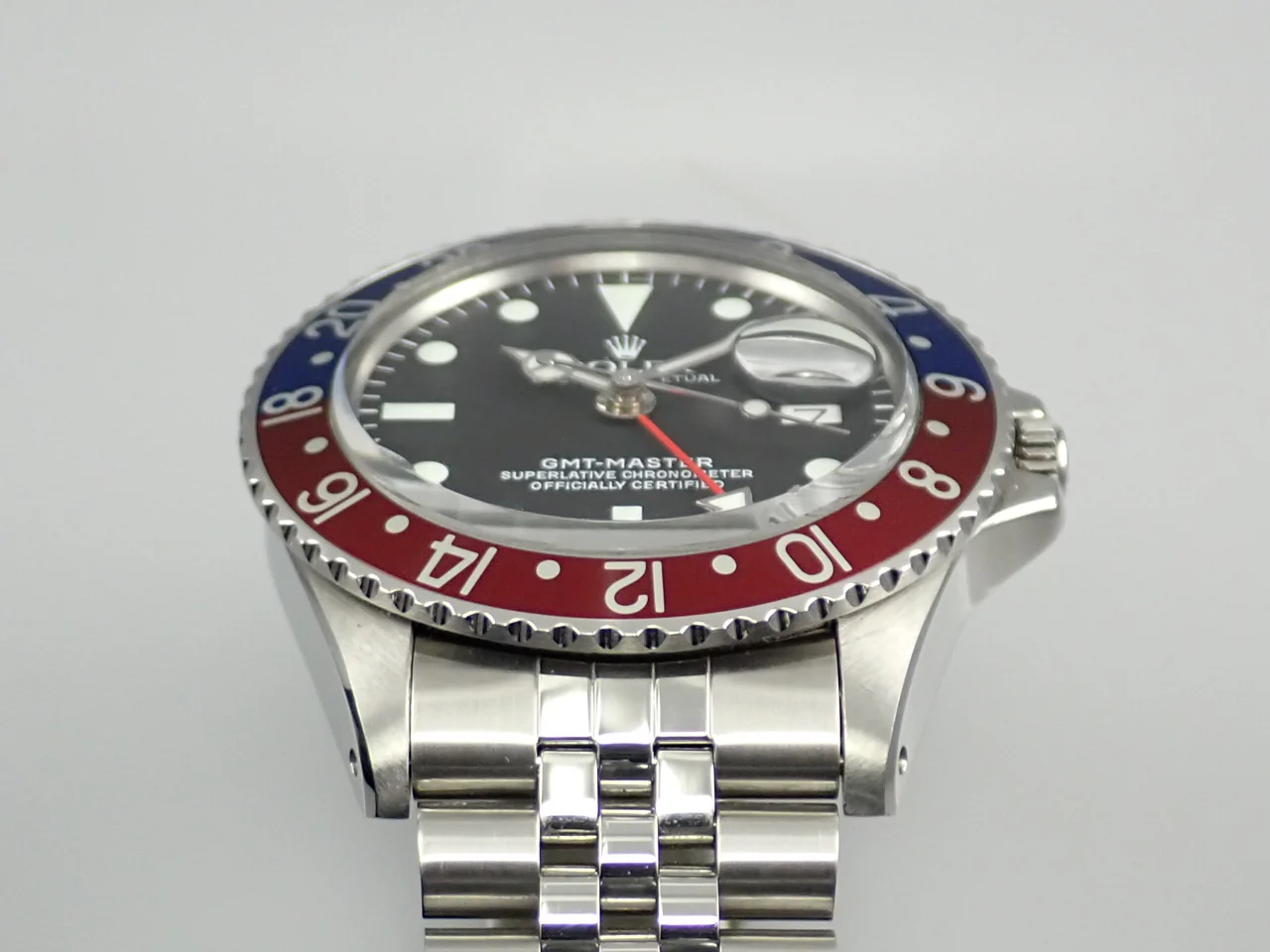 ロレックス GMTマスター Ref.1675 ステンレススチール ブラック文字盤 ジュビリーブレスレット 中古 9UTYJYTP - Image 6