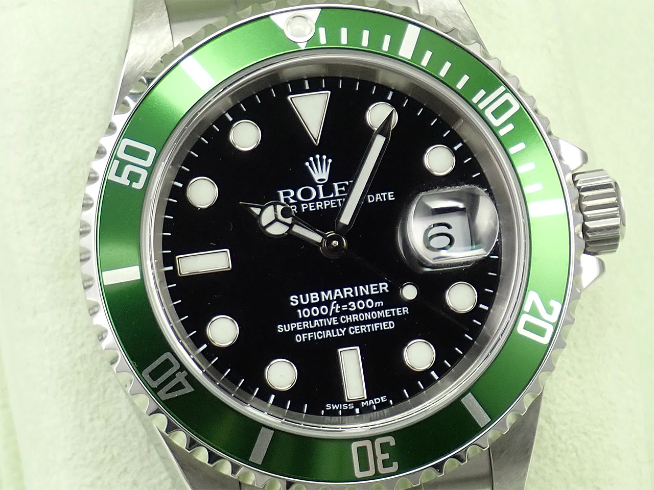 ロレックス サブマリーナー デイト Ref.16610LV ステンレススチール ブラック文字盤 - Image 3