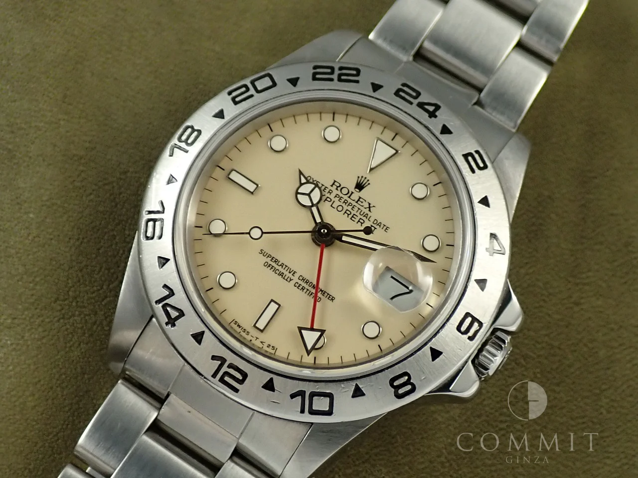ロレックス エクスプローラーII Ref.16550 ステンレススチール アイボリー文字盤 - Image 11
