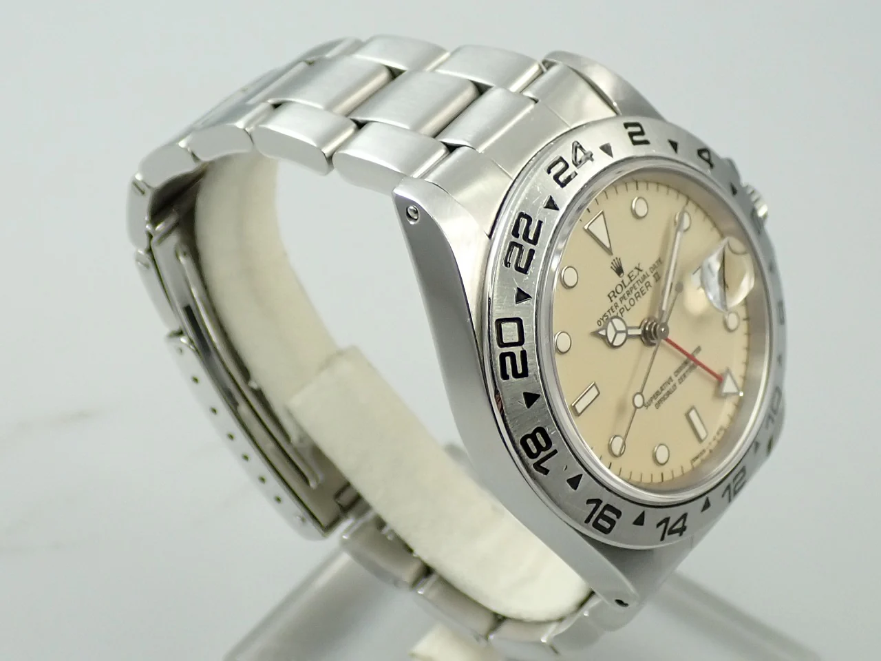 ロレックス エクスプローラーII Ref.16550 ステンレススチール アイボリー文字盤 - Image 5