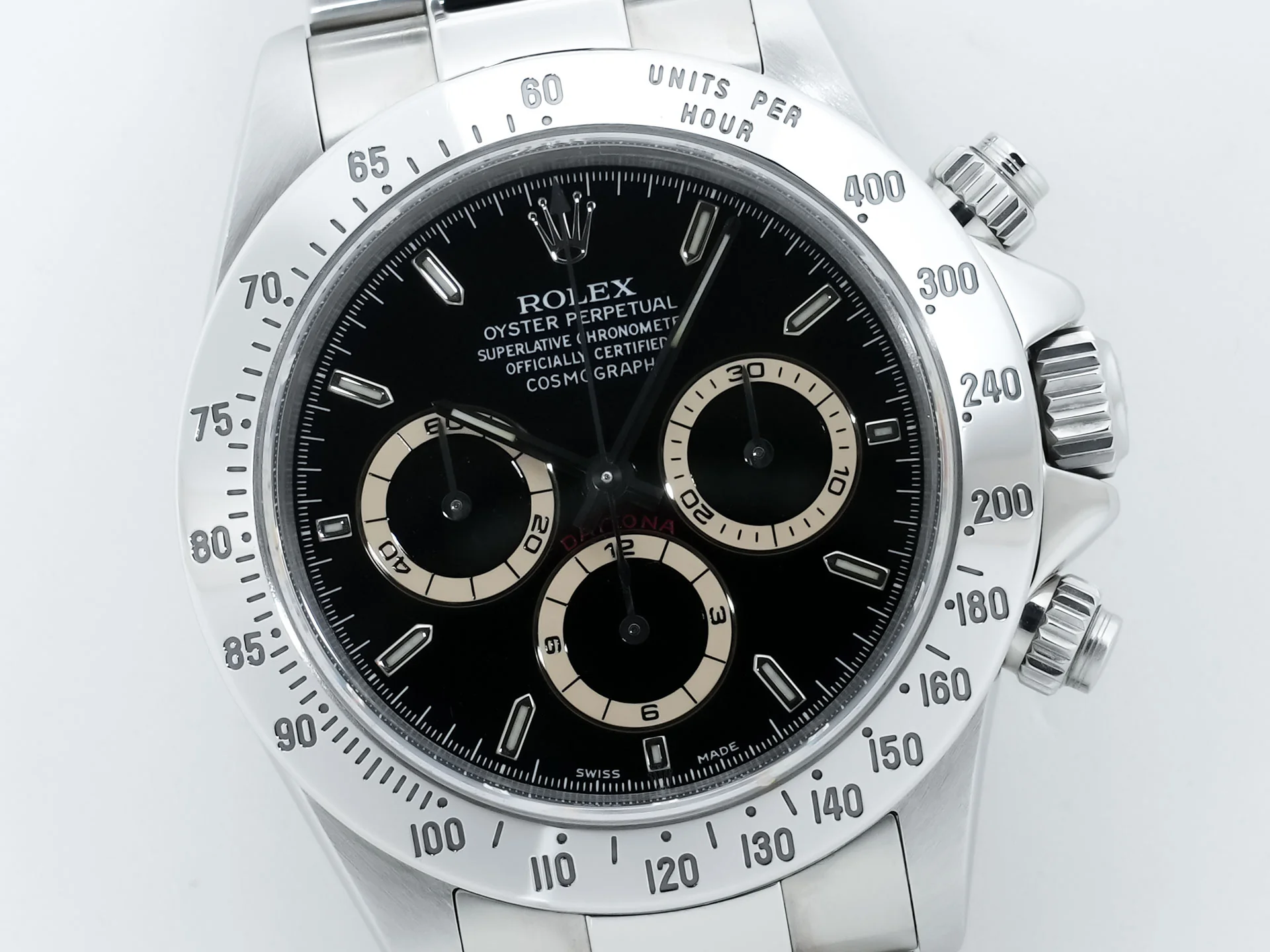 ロレックス デイトナ エルプリメロ Ref.16520 ステンレススチール ブラック文字盤 中古 h6gkc2ch - Image 3