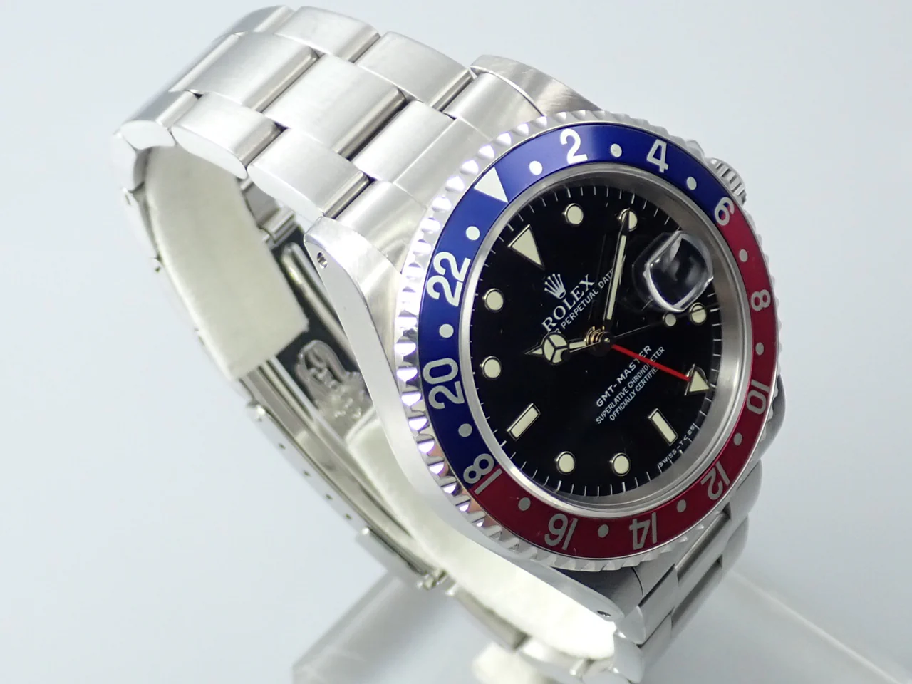 ロレックス GMTマスター Ref.16700 ステンレススチール ブラック文字盤 オイスターブレスレット - Image 5