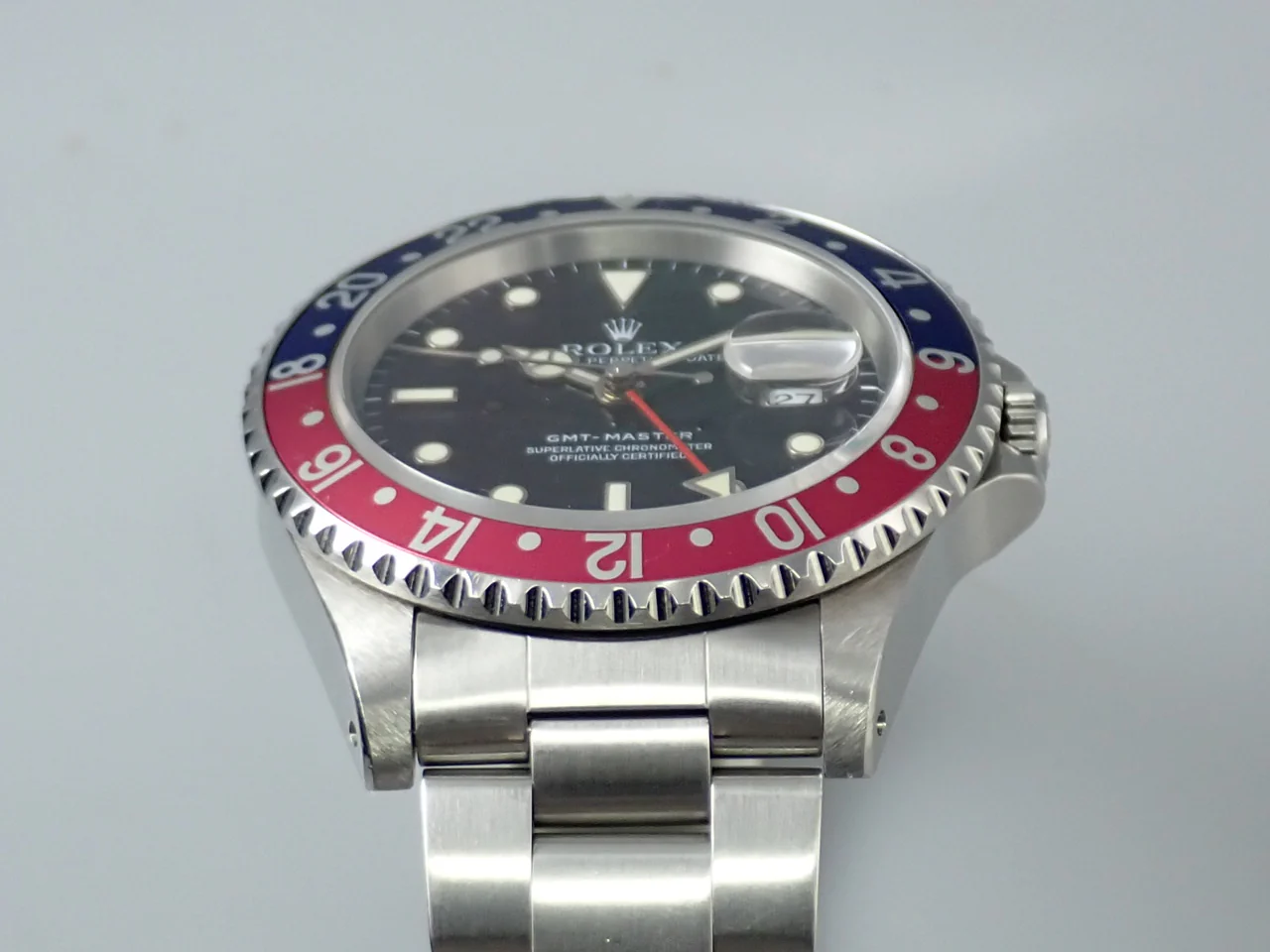 ロレックス GMTマスター Ref.16700 ステンレススチール ブラック文字盤 オイスターブレスレット - Image 6