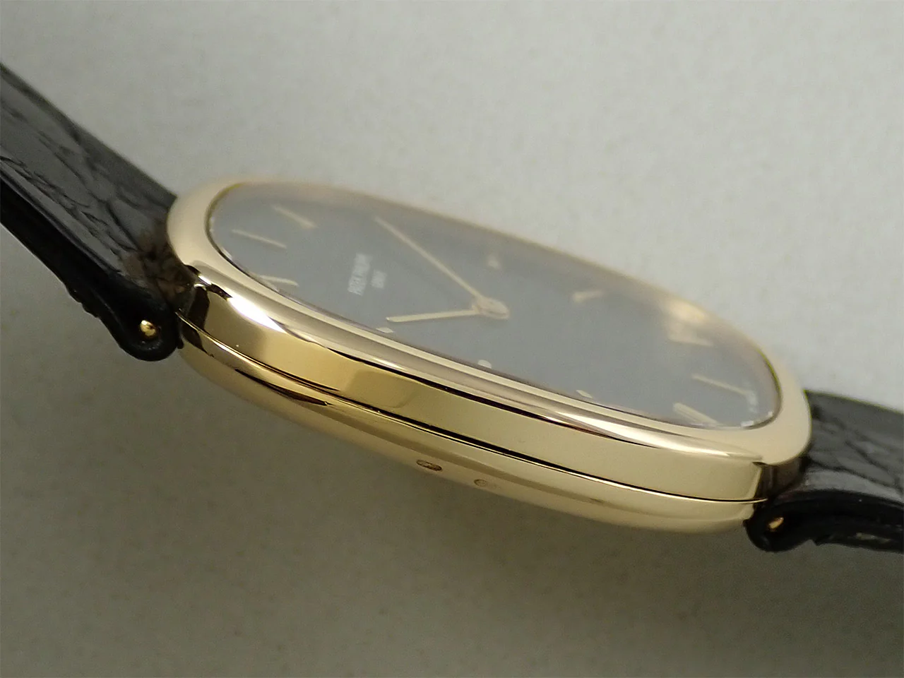 パテックフィリップ ゴールデンエリプス Ref.3738/100J イエローゴールド ブルー文字盤 - Image 5