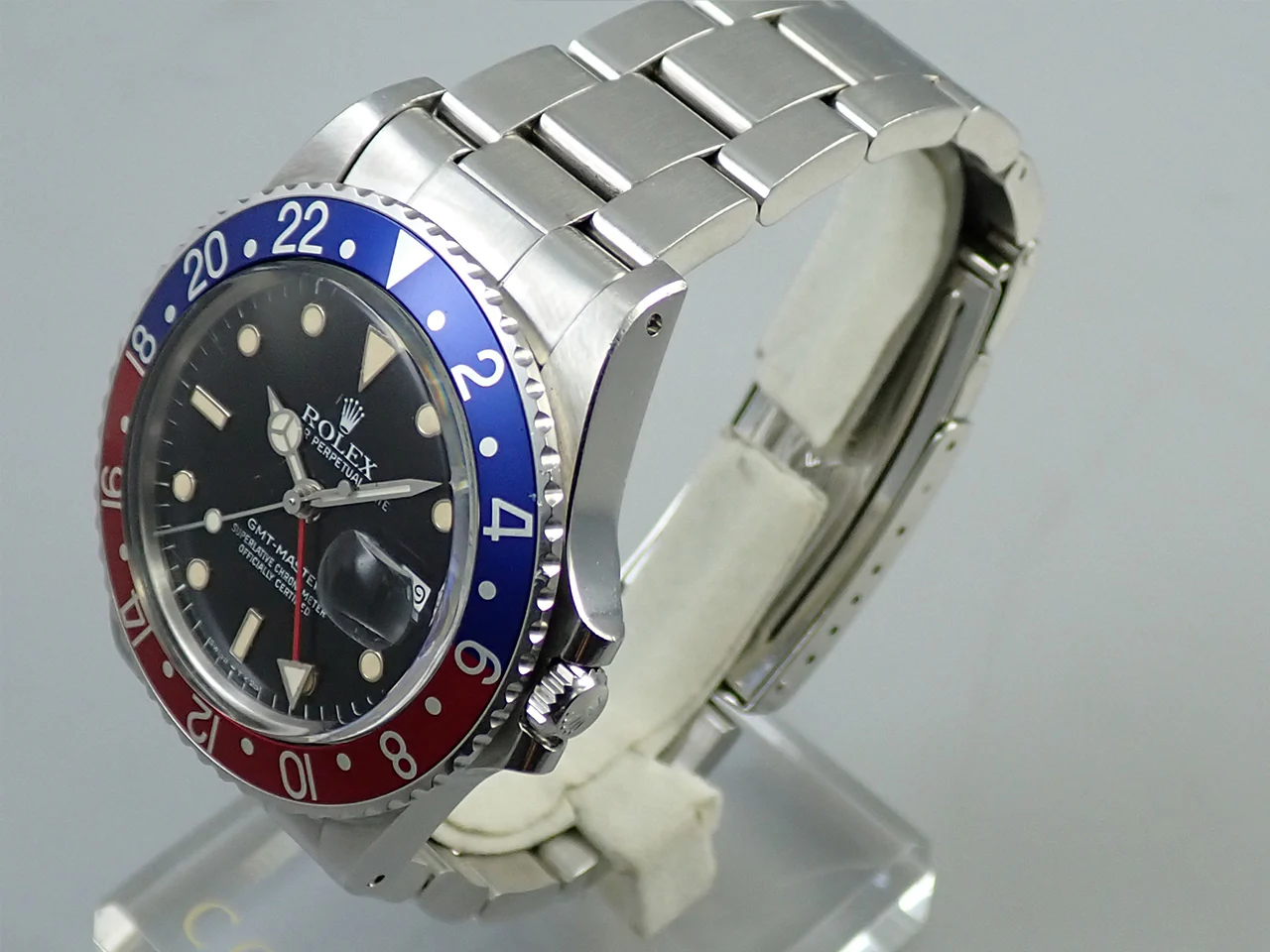 ロレックス GMTマスター Ref.16750 ステンレススチール ブラック文字盤 中古 J3953K37 - Image 4