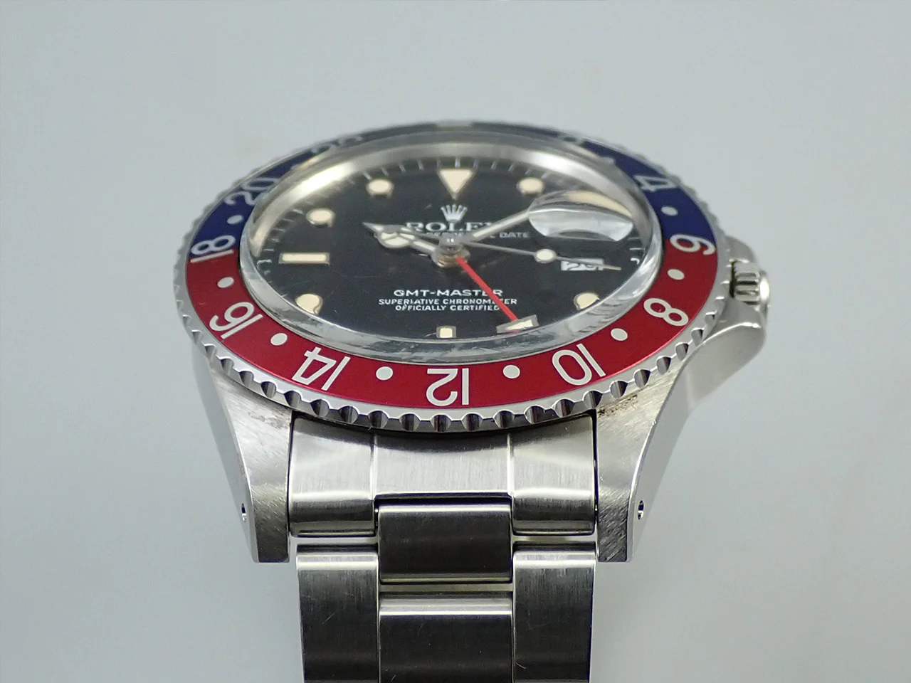 ロレックス GMTマスター Ref.16750 ステンレススチール ブラック文字盤 中古 J3953K37 - Image 6