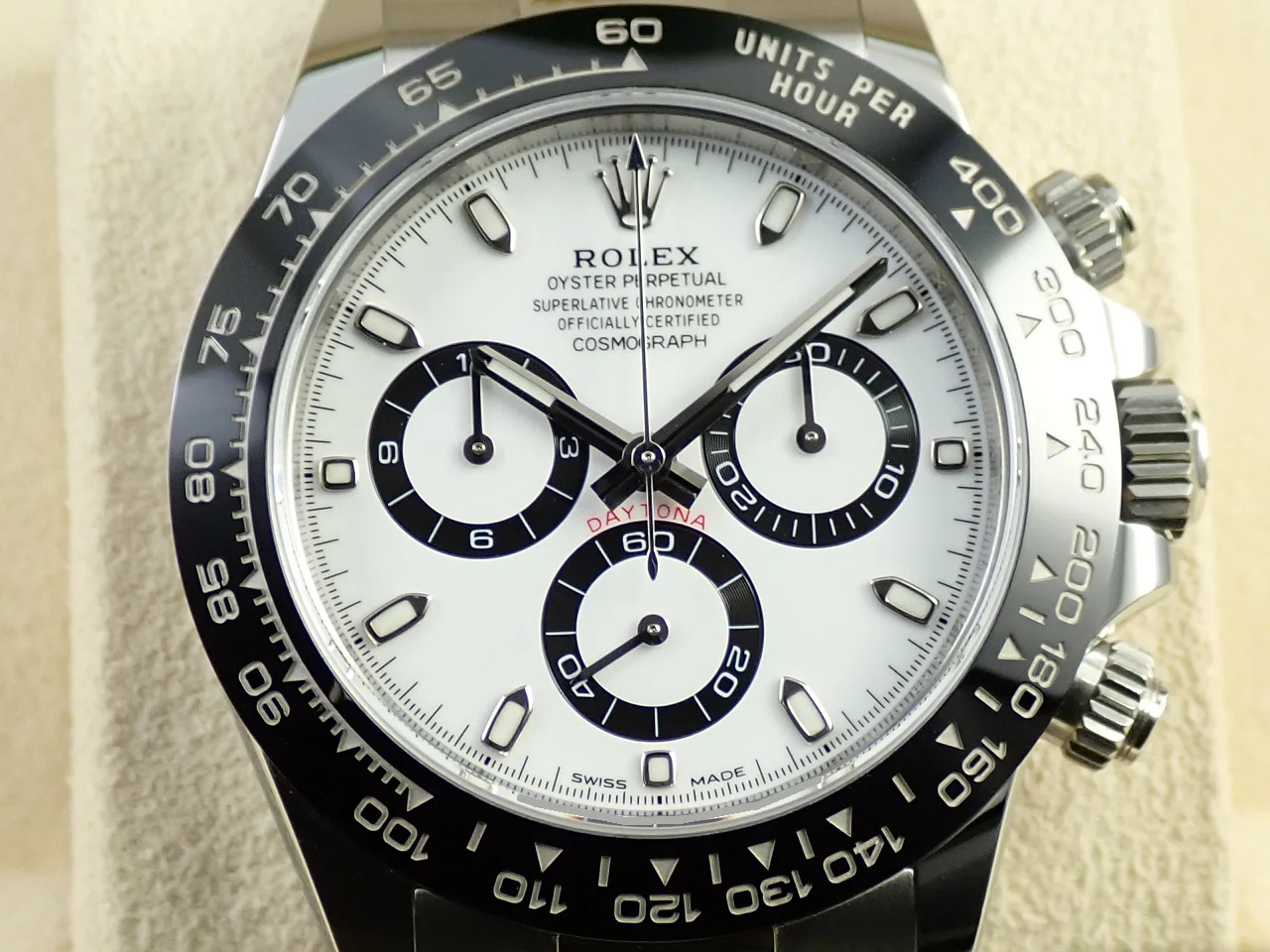 ロレックス デイトナ Ref.116500LN ステンレススチール ホワイト文字盤 - Image 3