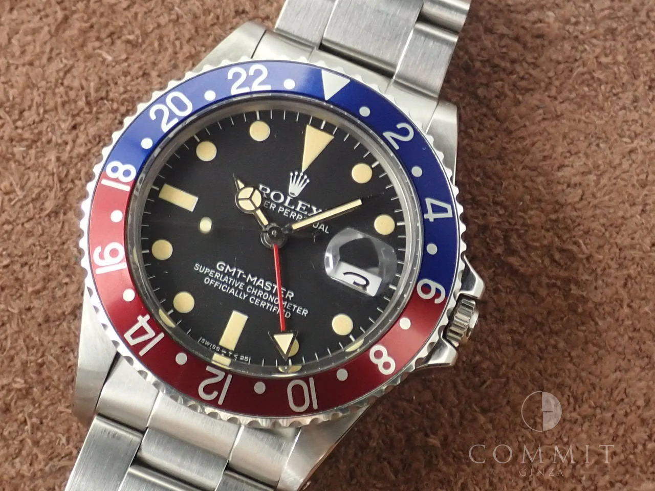 ロレックス GMTマスター Ref.16750 ステンレススチール ブラック文字盤 中古 KPY18421 - Image 10