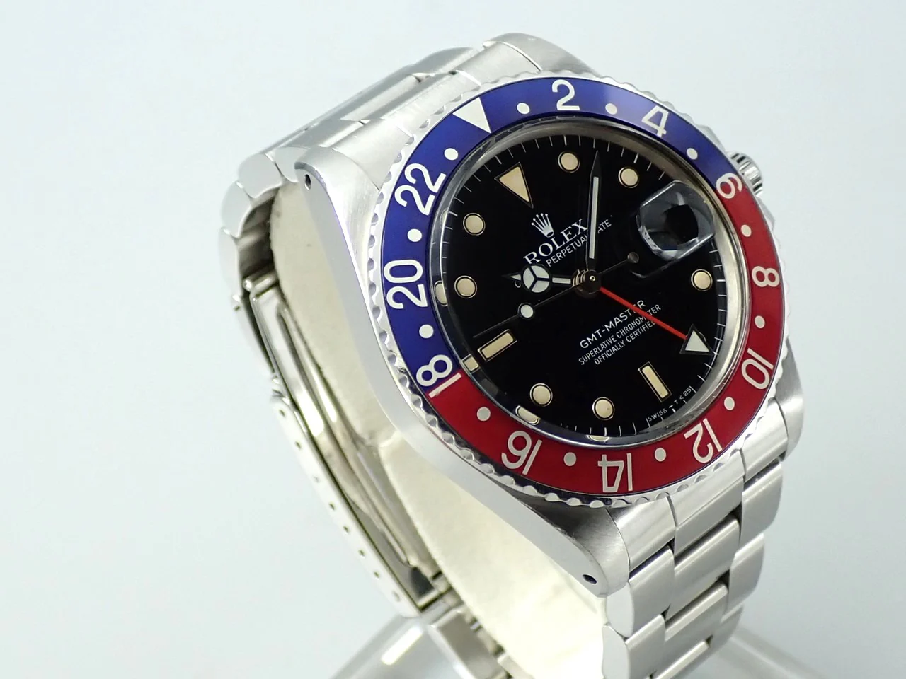 ロレックス GMTマスター Ref.16750 ステンレススチール ブラック文字盤 中古 MRA2JV39 - Image 5