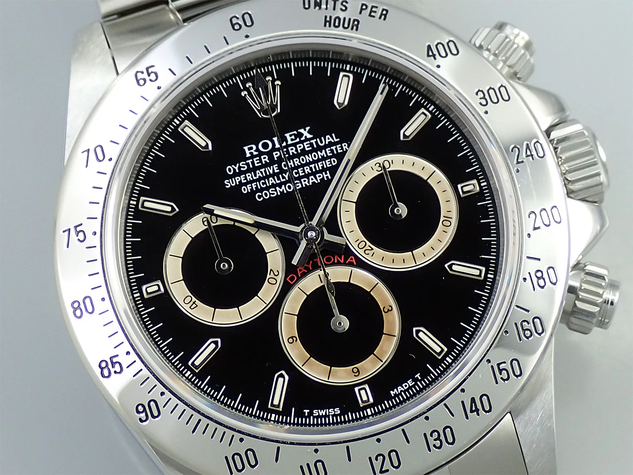 ロレックス デイトナ エルプリメロ Ref.16520 ステンレススチール ブラック文字盤 - Image 3