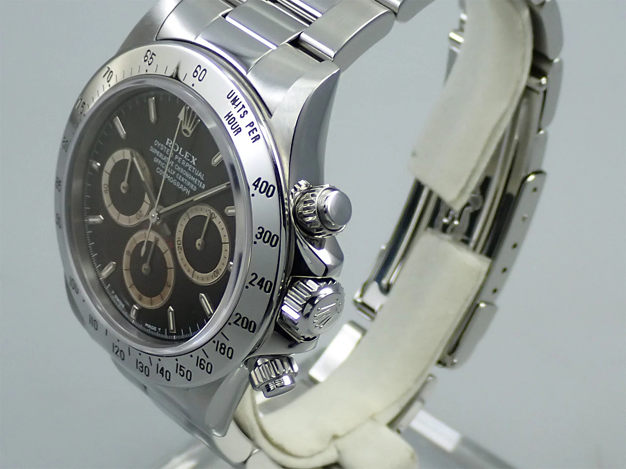 ロレックス デイトナ エルプリメロ Ref.16520 ステンレススチール ブラック文字盤 - Image 4