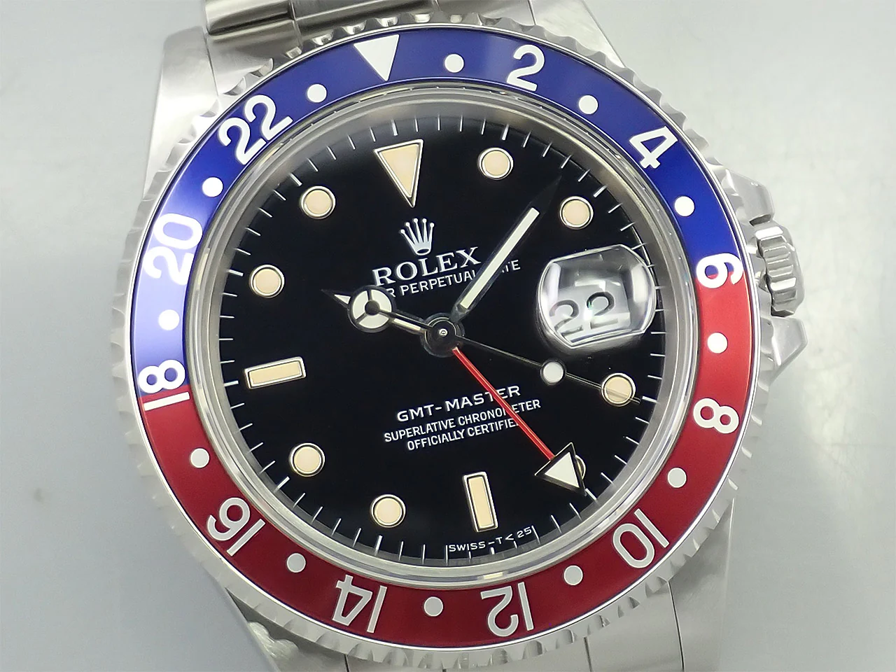 ロレックス GMTマスター Ref.16700 ステンレススチール ブラック文字盤 オイスターブレスレット - Image 3