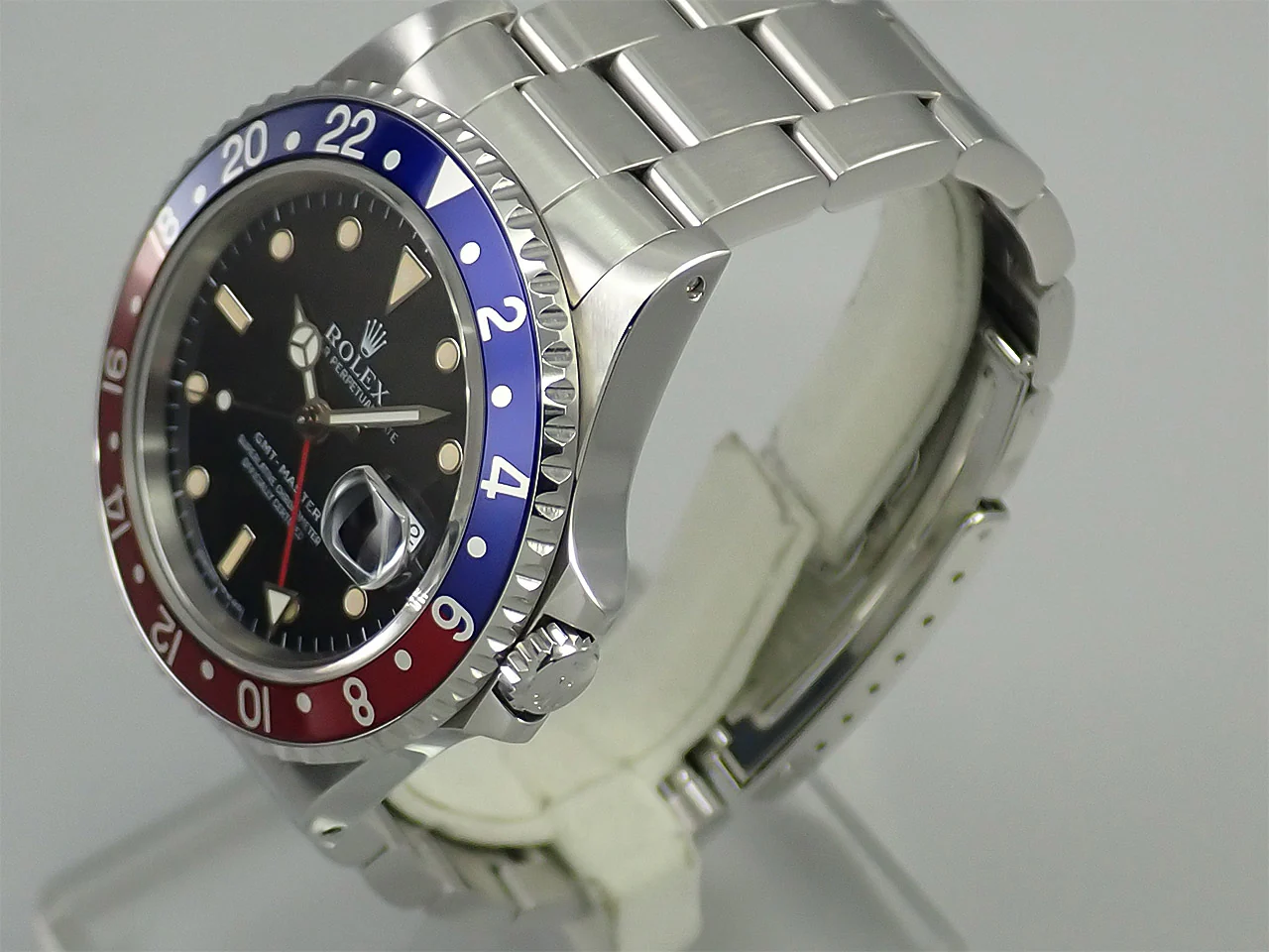 ロレックス GMTマスター Ref.16700 ステンレススチール ブラック文字盤 オイスターブレスレット - Image 4
